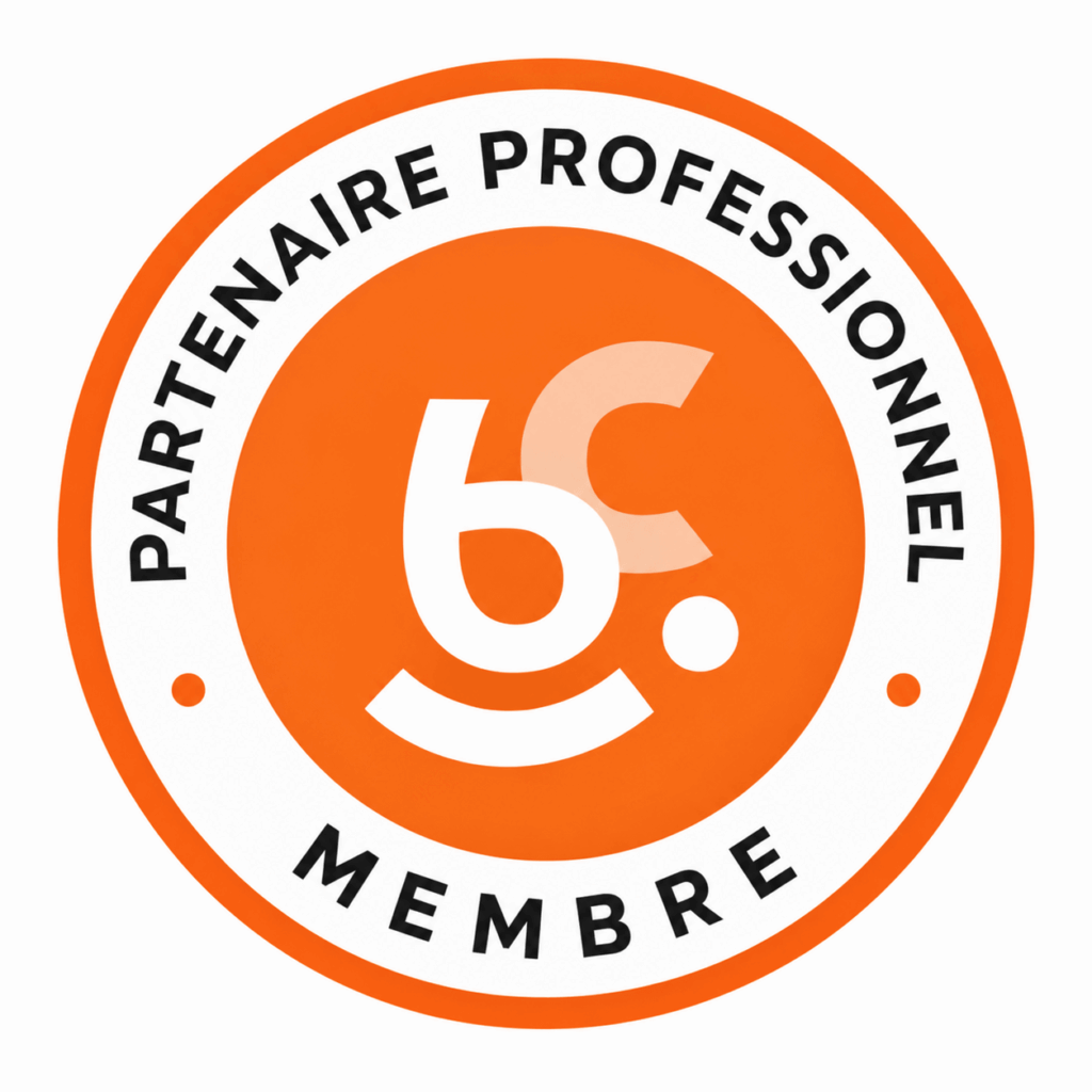 Badge membre partenaire Association Bien Commencer